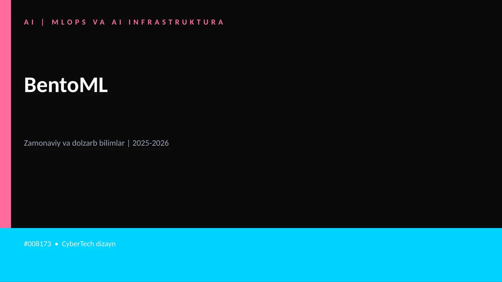 MLOPS VA AI INFRASTRUKTURA