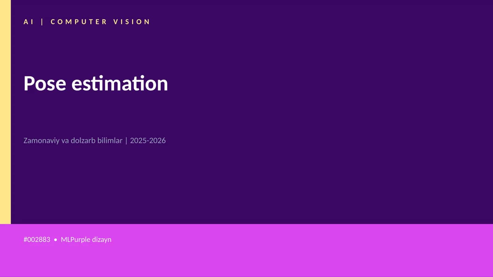 Zamonaviy va dolzarb bilimlar | 2025-2026