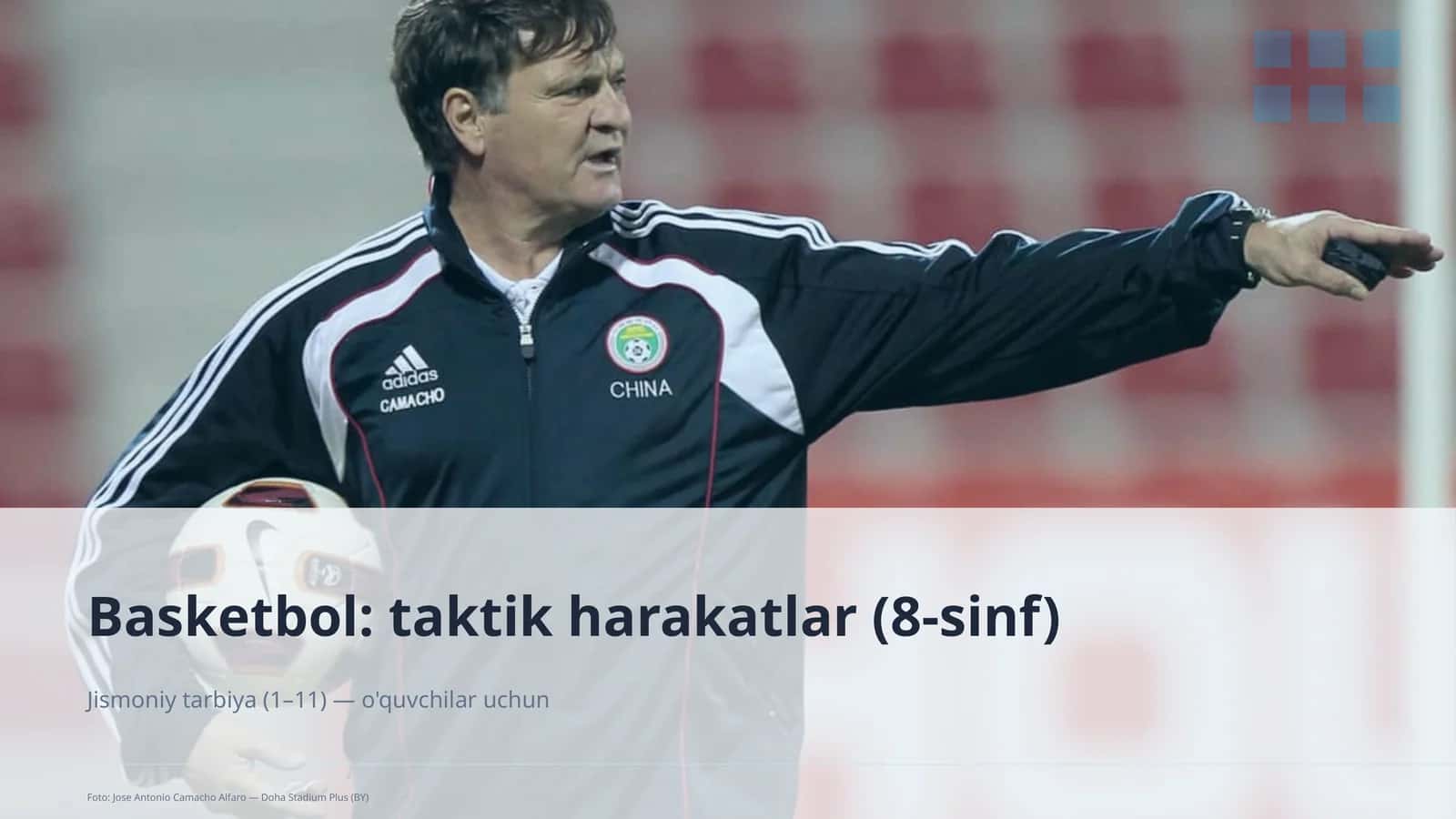 Basketbol: taktik harakatlar (8-sinf)