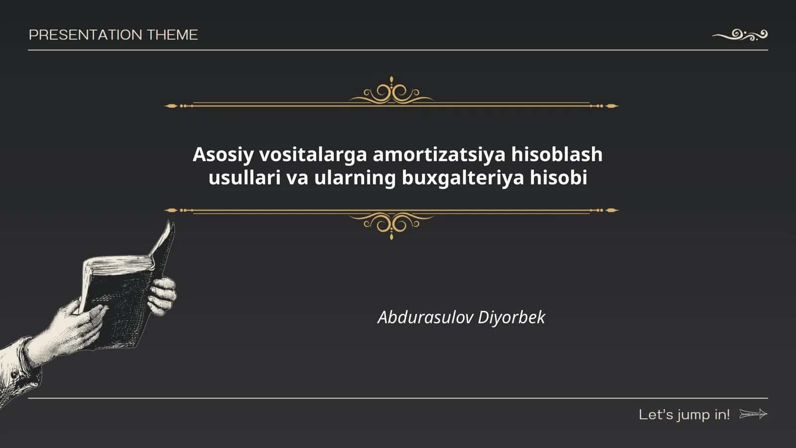 Asosiy vositalarga amortizatsiya hisoblash usullari va ularning buxgalteriya hisobi