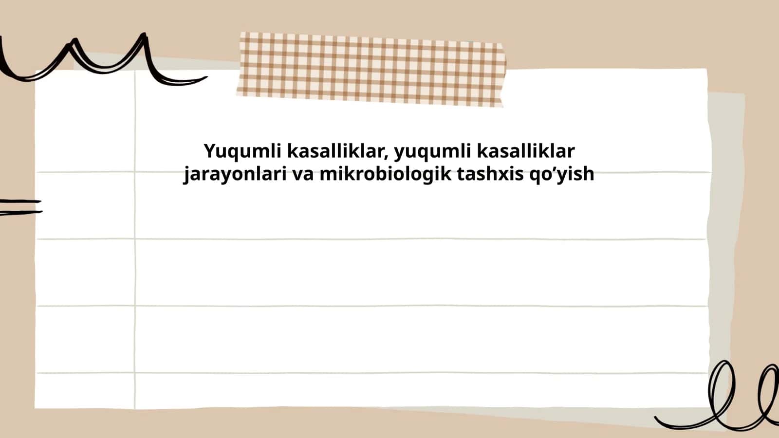 Yuqumli kasalliklar, yuqumli kasalliklar jarayonlari va mikrobiologik tashxis qo’yish