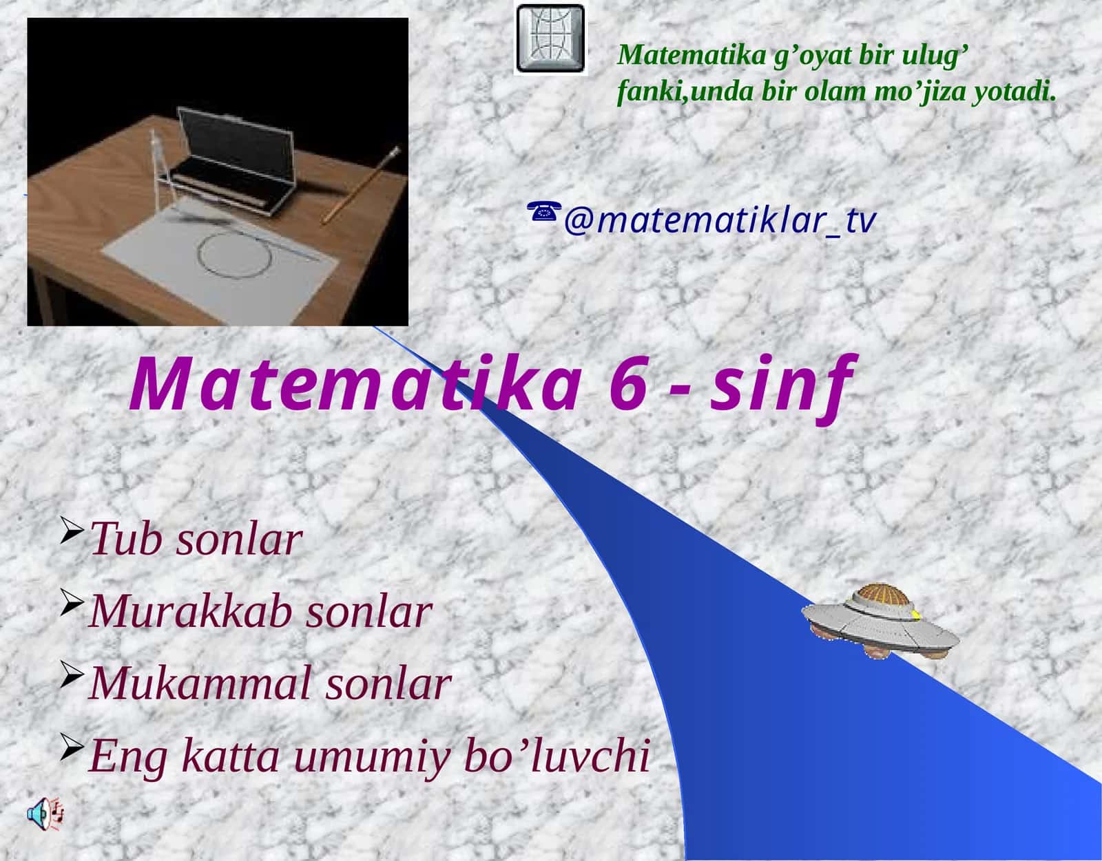 Matematika 6 - sinf