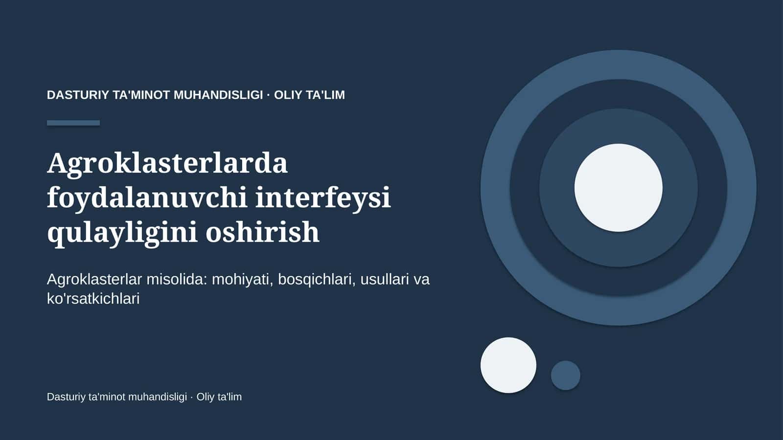 agroklasterlarda foydalanuvchi interfeysi qulayligini oshirish 9061