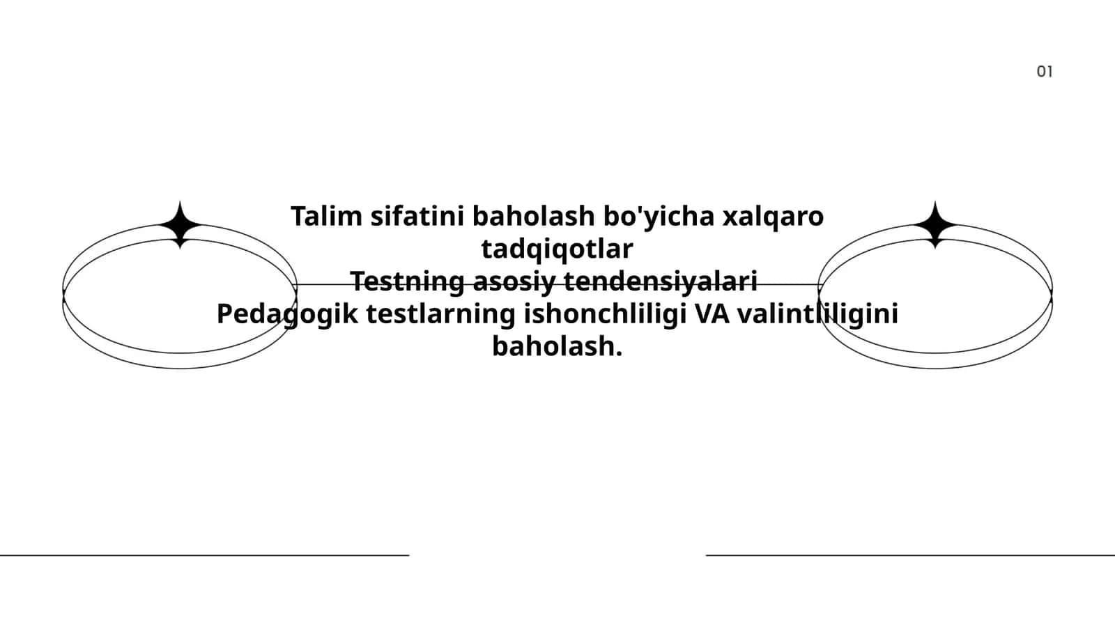 Xalqaro ta'lim baholash dasturlari (PISA, TIMSS, PIRLS): taqqoslash va darslar