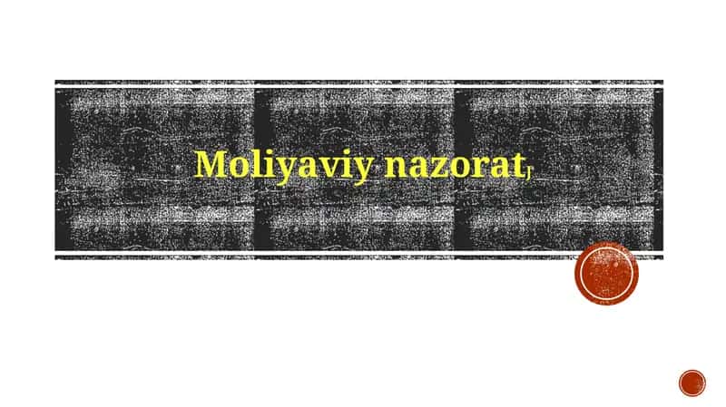 Moliyaviy nazorat