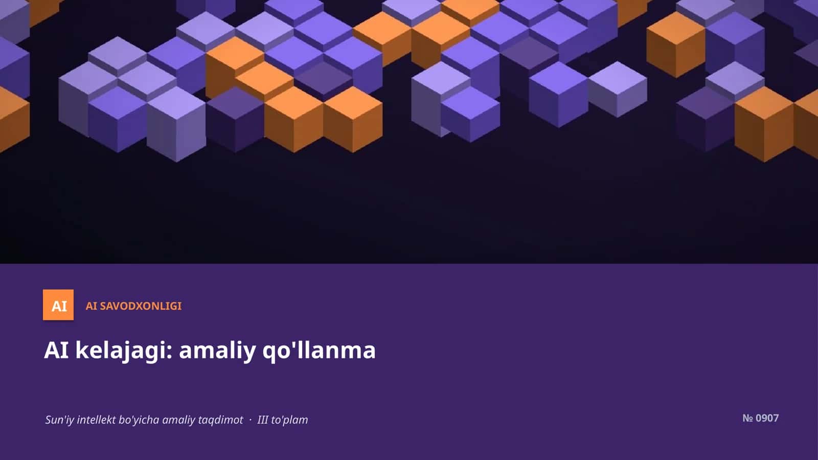 AI SAVODXONLIGI
