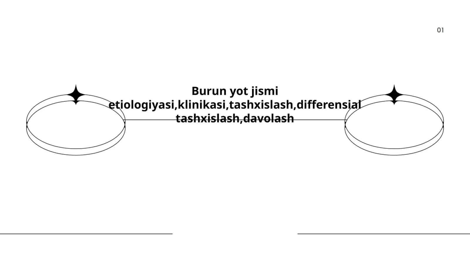 Burun yot jismi etiologiyasi,klinikasi,tashxislash,differensial tashxislash,davolash