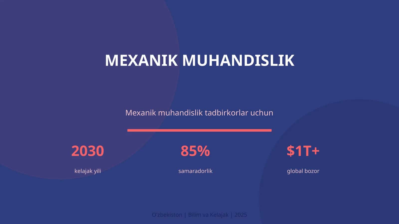 MEXANIK MUHANDISLIK
