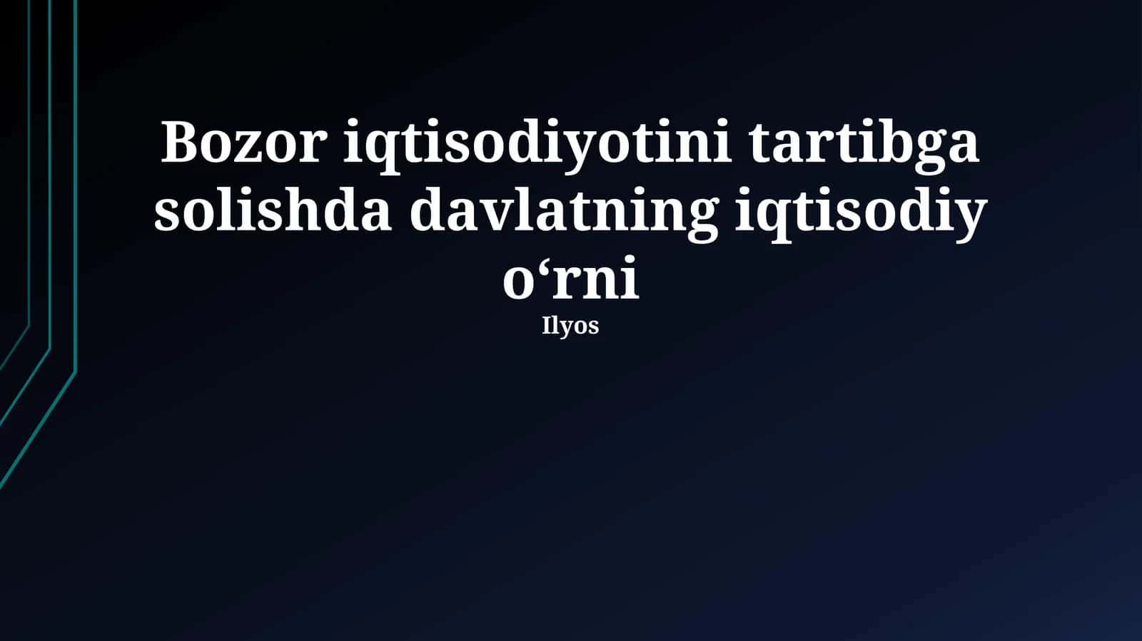 Monopolga qarshi kurash va raqobatni qo'llab-quvvatlash