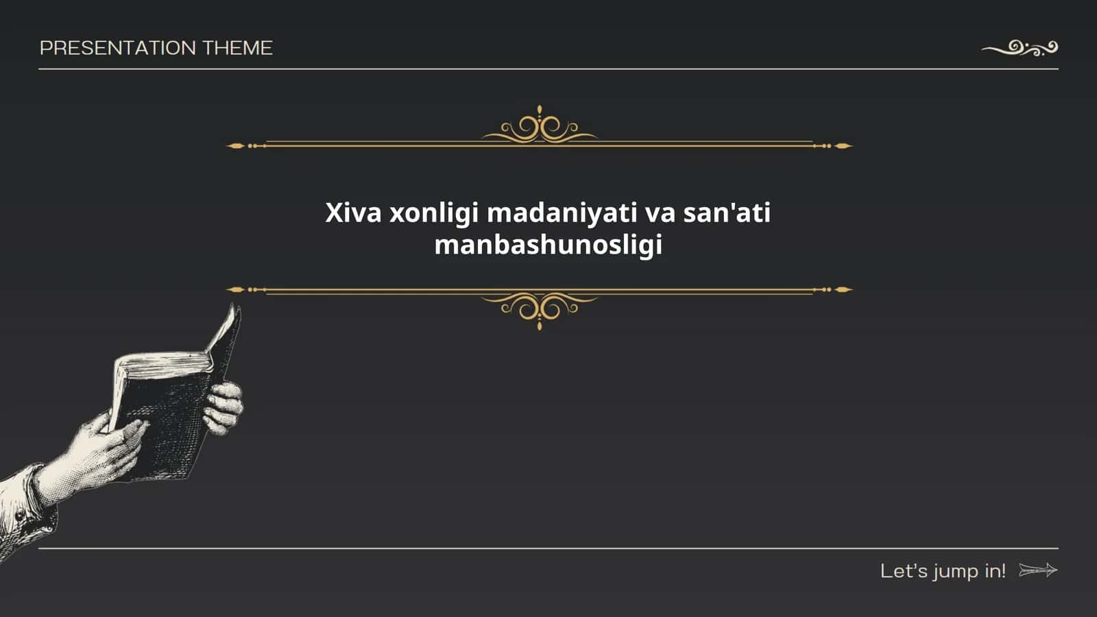 Xiva xonligi madaniyati va san'ati manbashunosligi