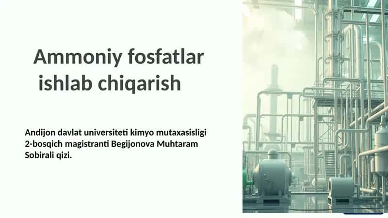 Ammoniyfosfatlar