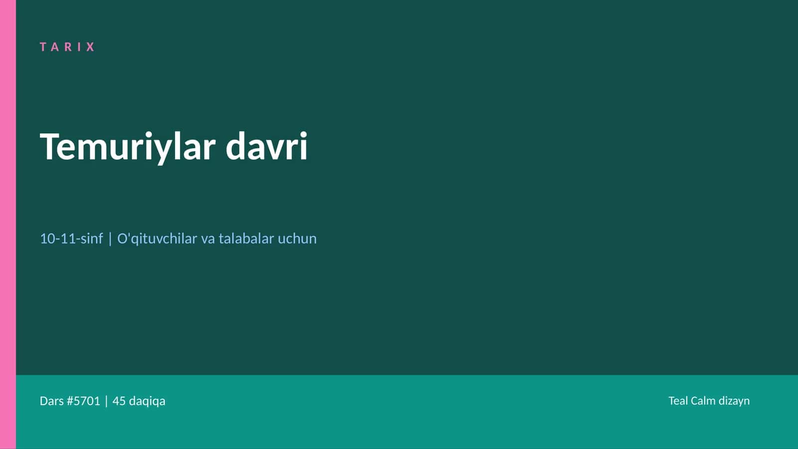 Temuriylar davri