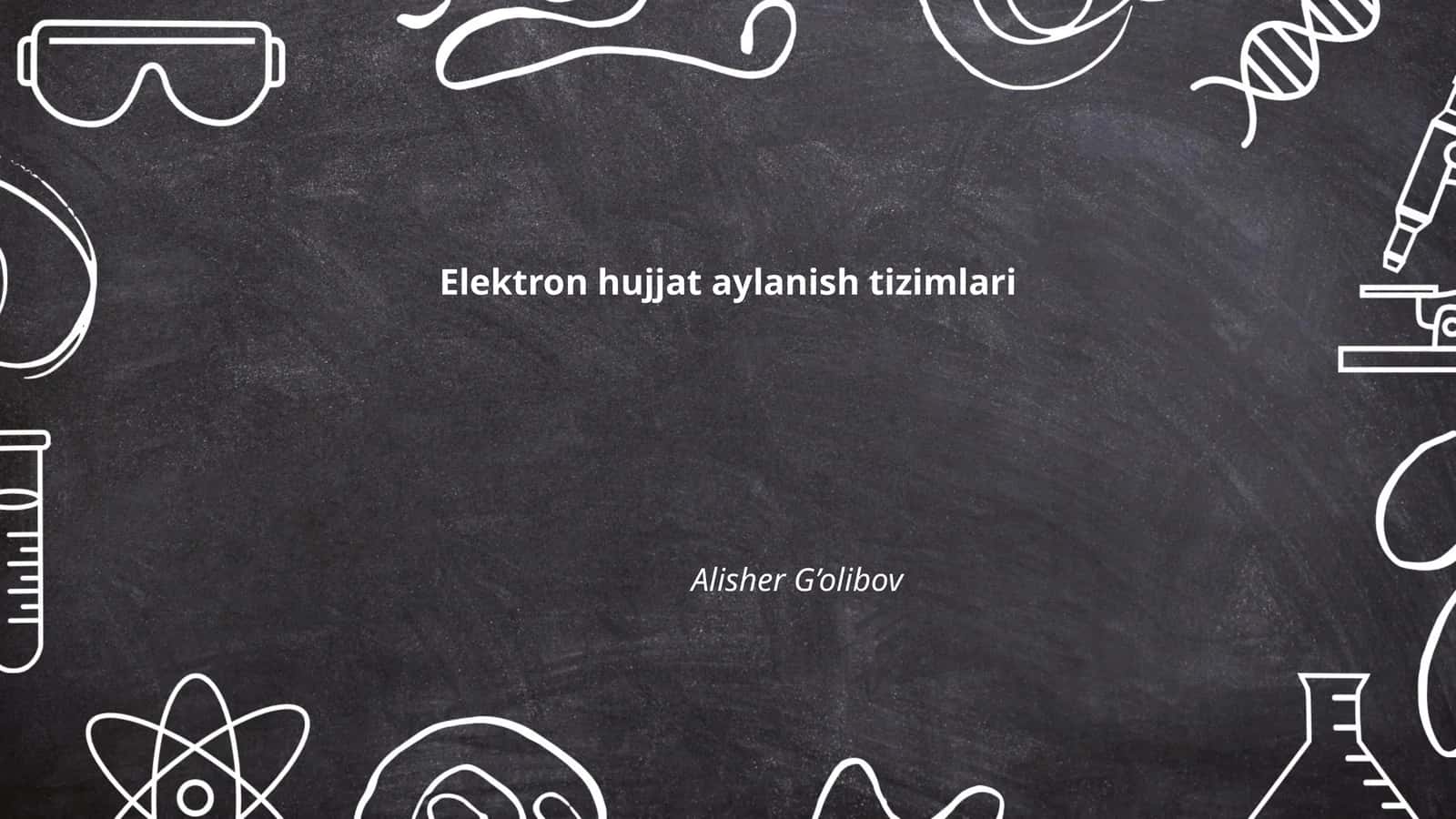 Elektron hujjat aylanish tizimlari