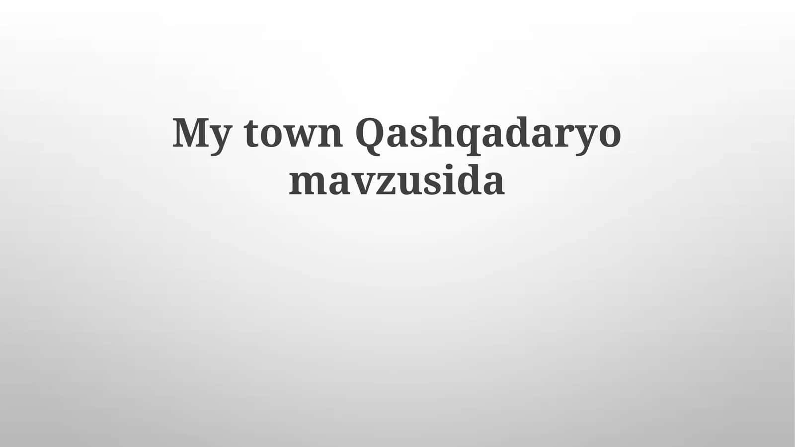 Madaniy landshaft