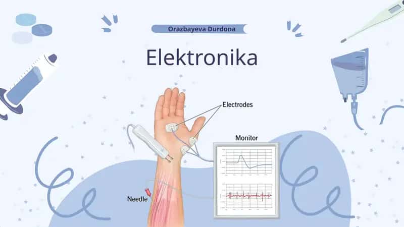 Elektronika. Elektr maydoni. Elektr maydonning xarakteristikalari — kuchlanganlik va potensial. Elek