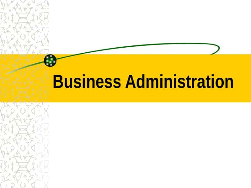 Business Administration