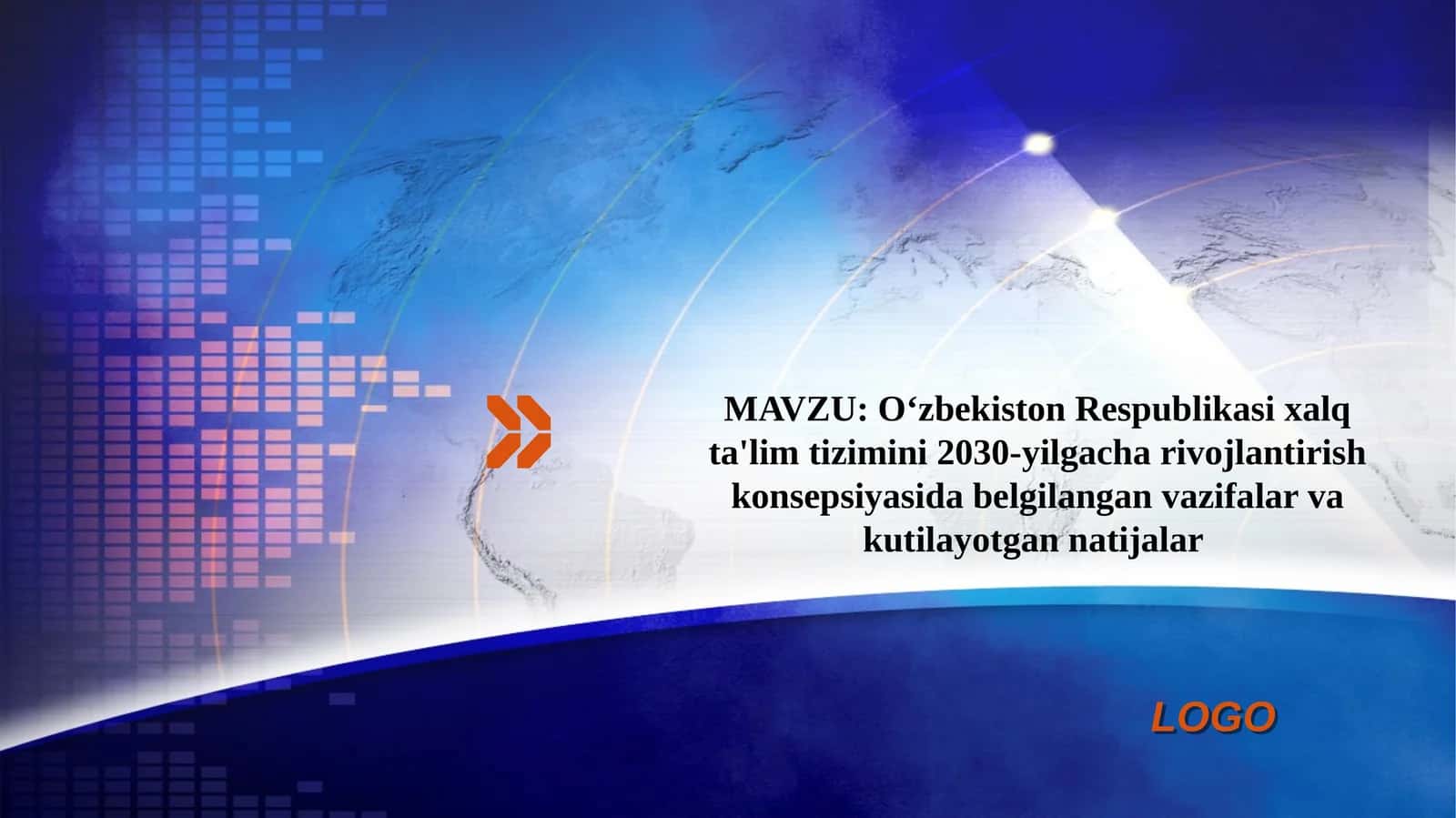 Oʻzbekiston Respublikasi xalq ta'lim tizimini 2030-yilgacha rivojlantirish konsepsiyasida belgilangan vazifalar va kutilayotgan natijalar