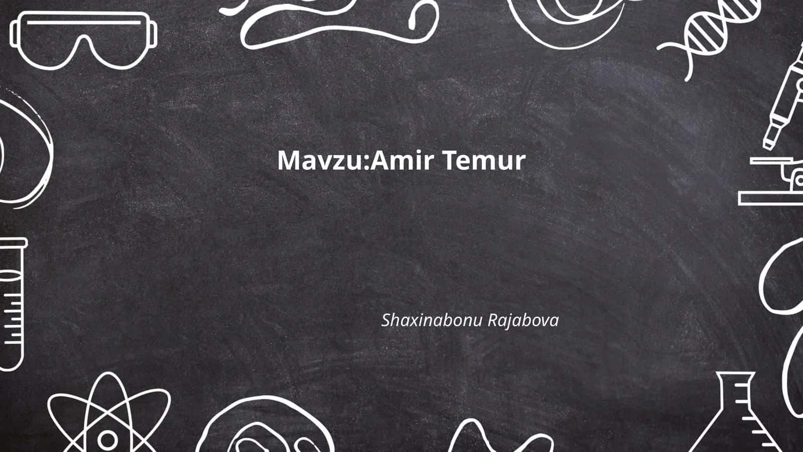 Amir Temur