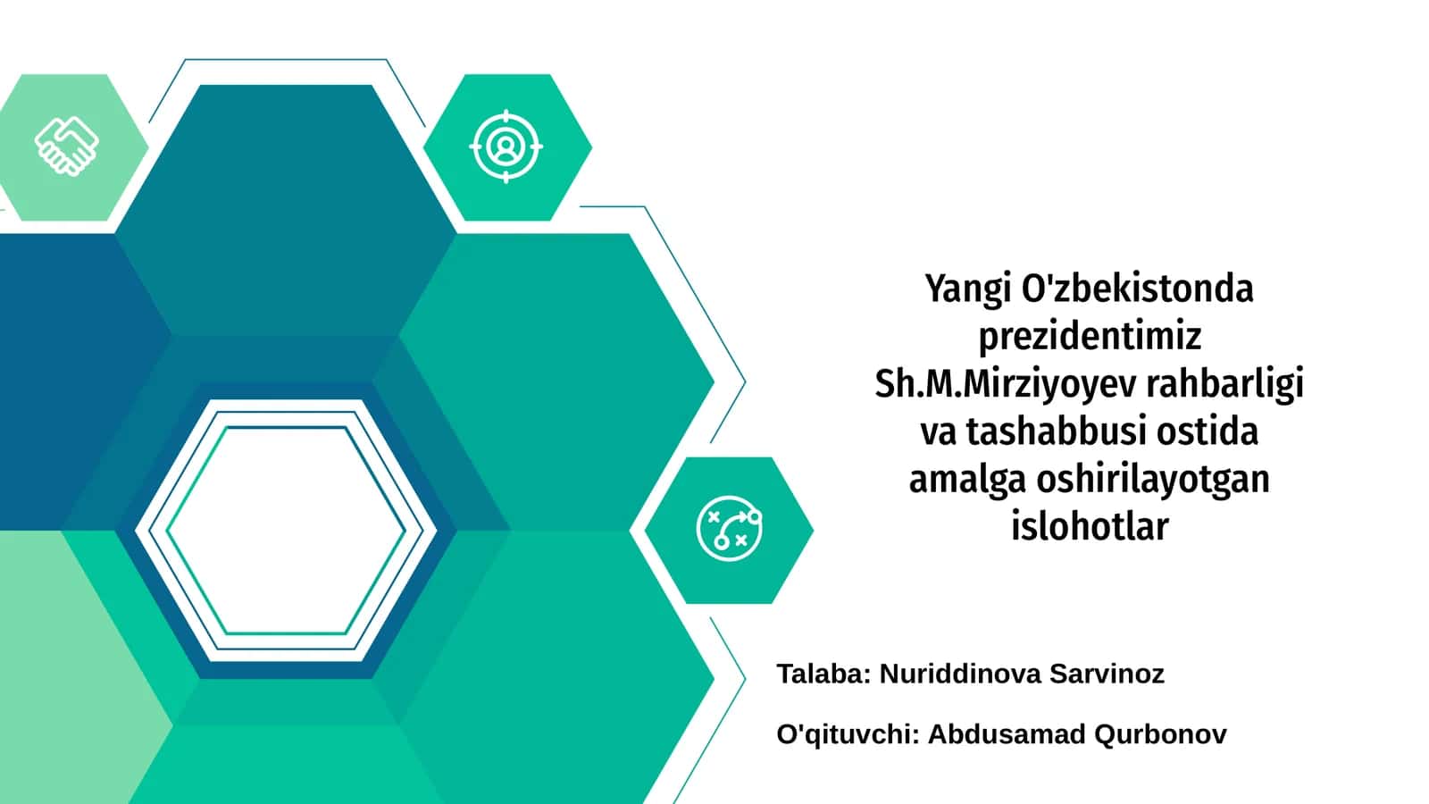 Yangi O'zbekiston: Kirish