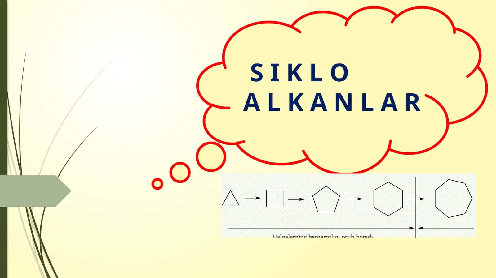 Sikloalkanlar