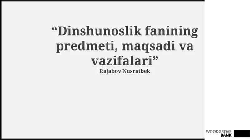 Paleontologiya fanining predmeti