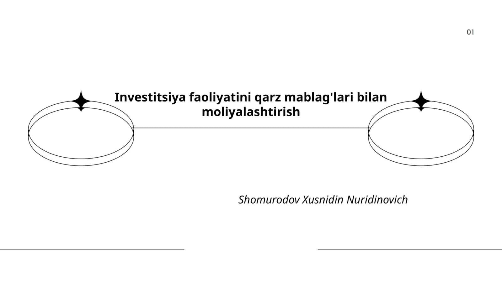 Investitsiya faoliyatini qarz mablag'lari bilan moliyalashtirish