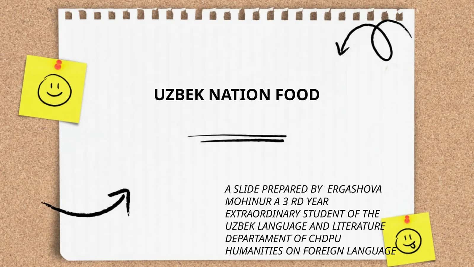 UZBEK NATION FOOD