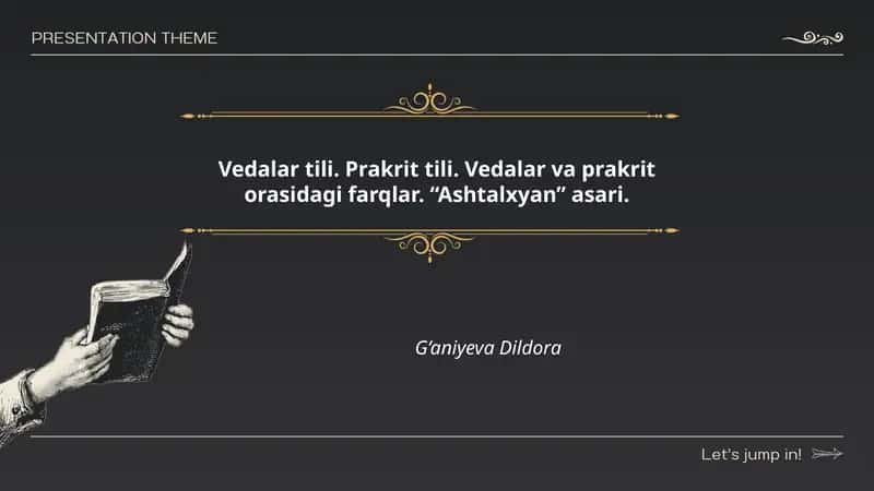 Vedalar tili