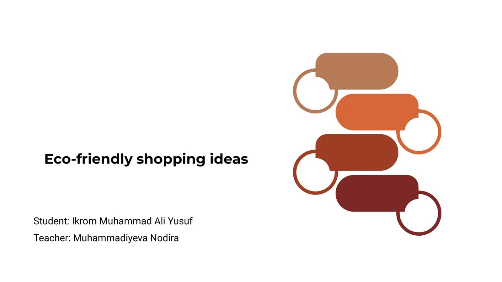 Eco-friendly shopping ideas