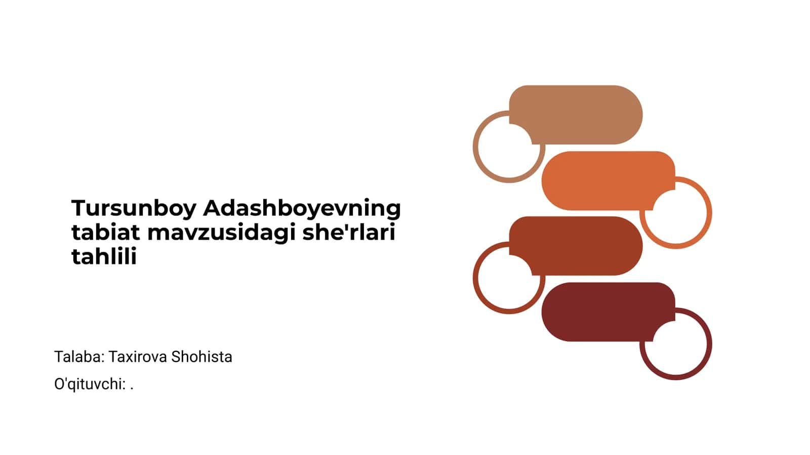 Tursunboy Adashboyevning tabiat mavzusidagi she'rlari tahlili