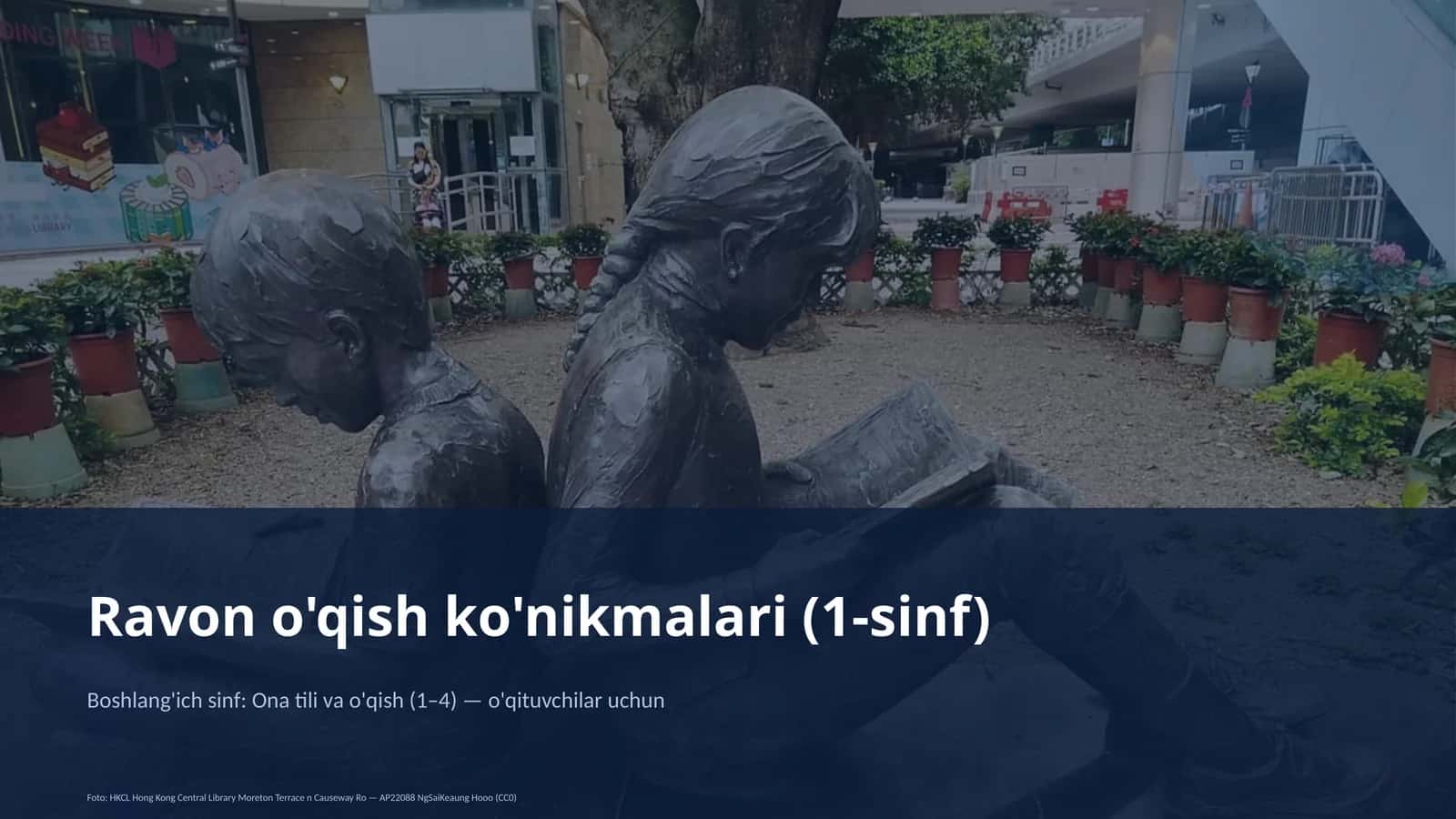 Ravon o'qish ko'nikmalari (1-sinf)