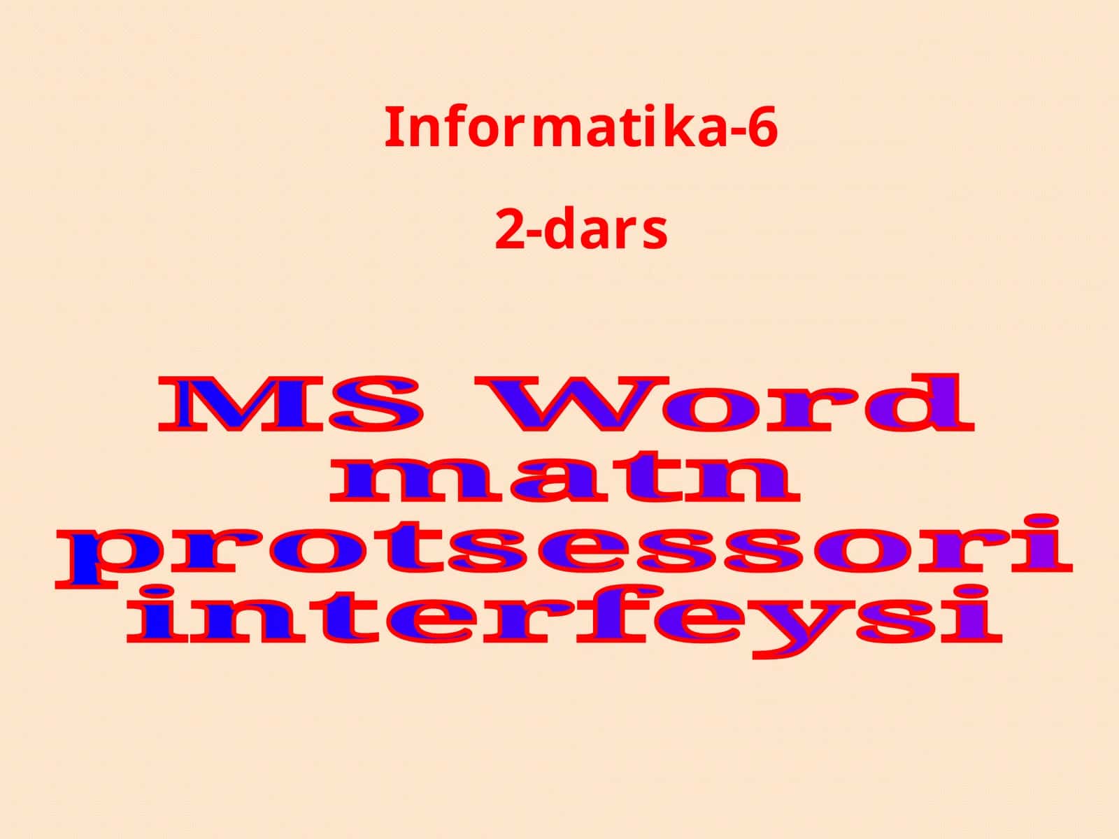 Matn Protsessorlari