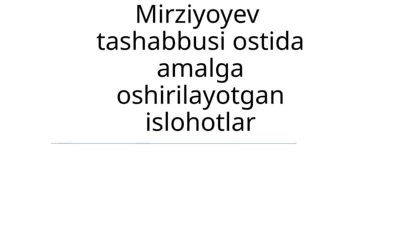 Sud-huquq islohotlari
