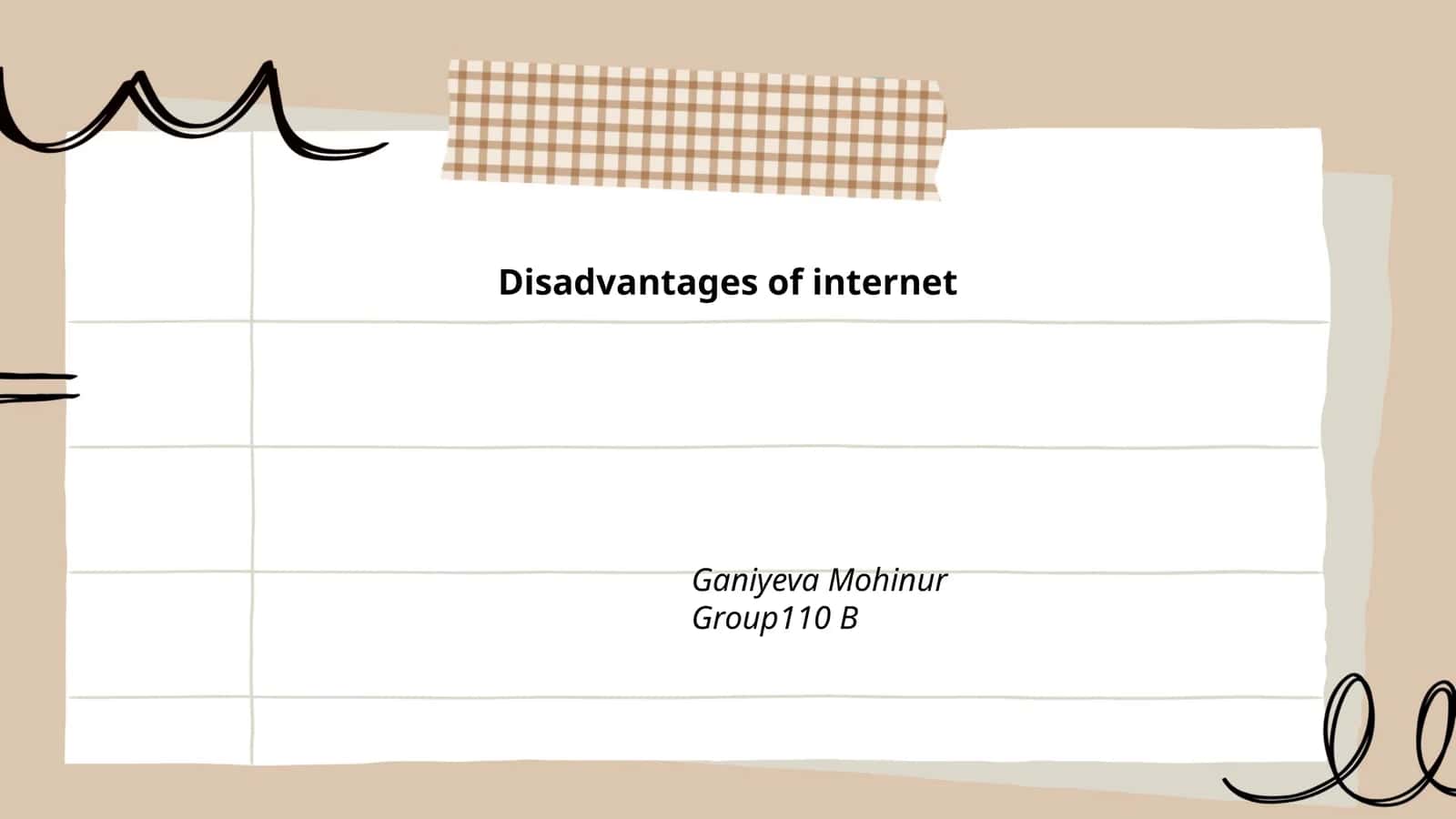 Disadvantages of internet