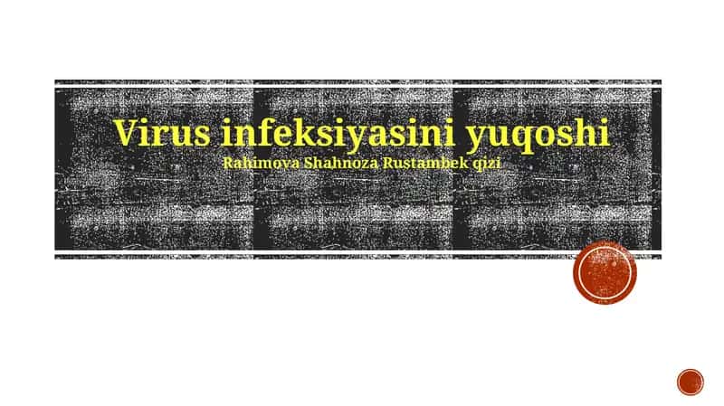 Virus infeksiyasi