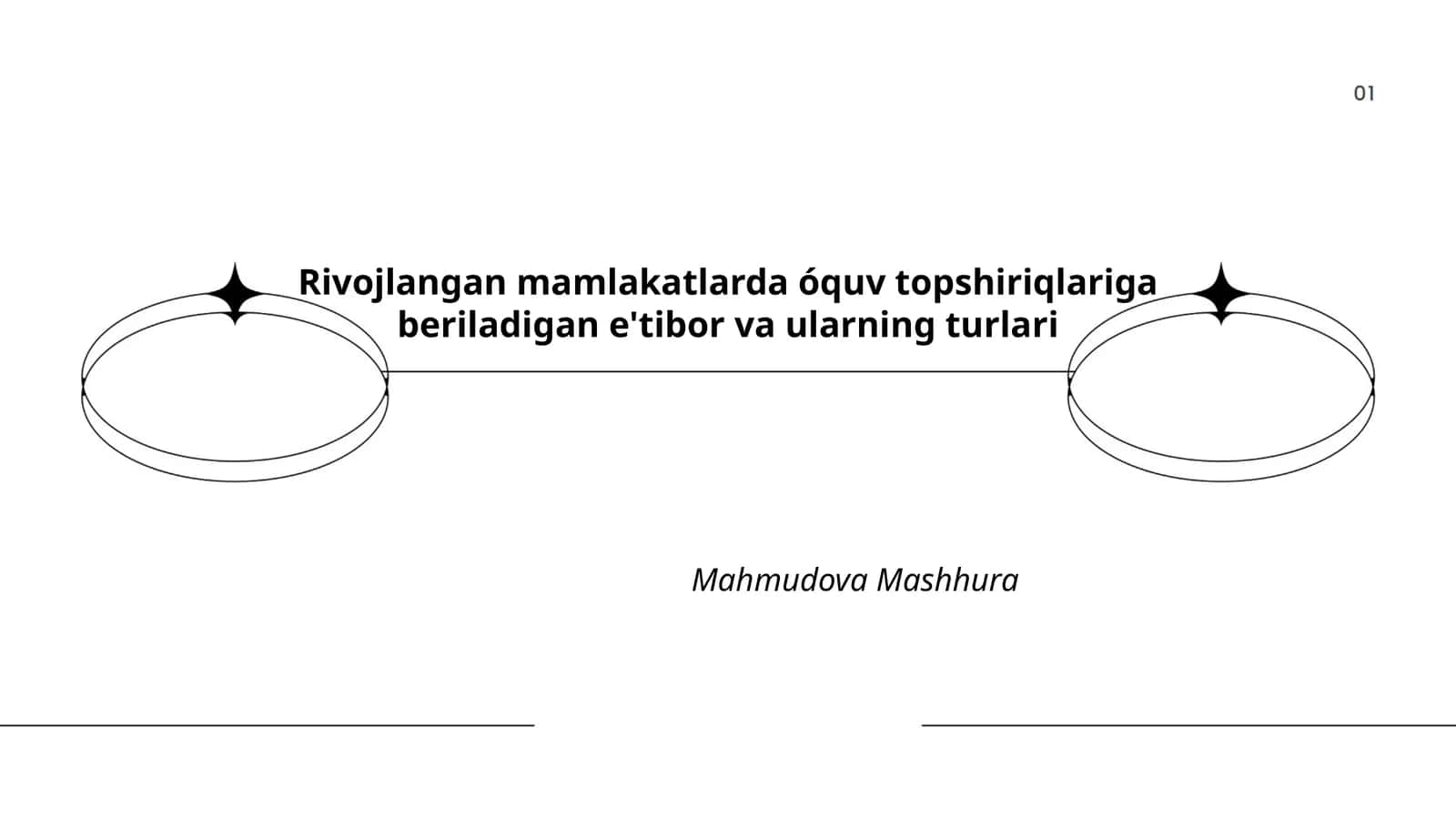 Rivojlangan Mamlakatlarda Ta'lim Tizimi