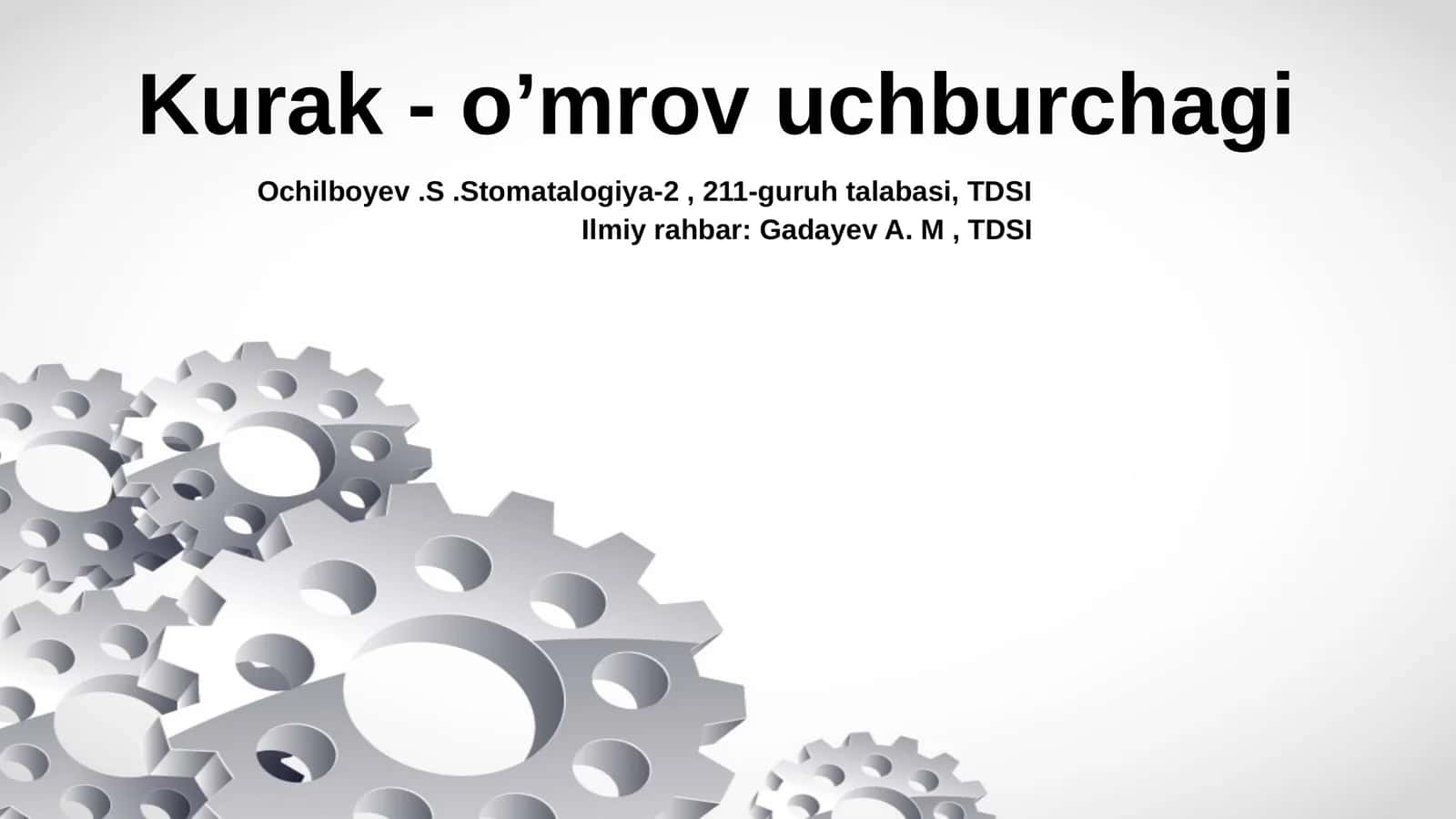 Kurak omrov uchburchagi