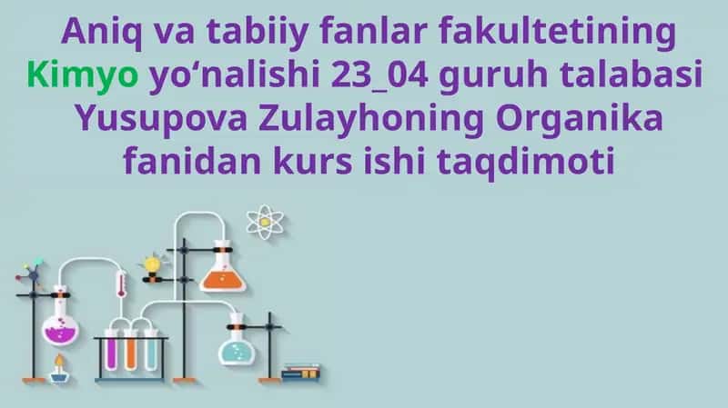 Tiazol qatori hosilalarining biologik faolligi