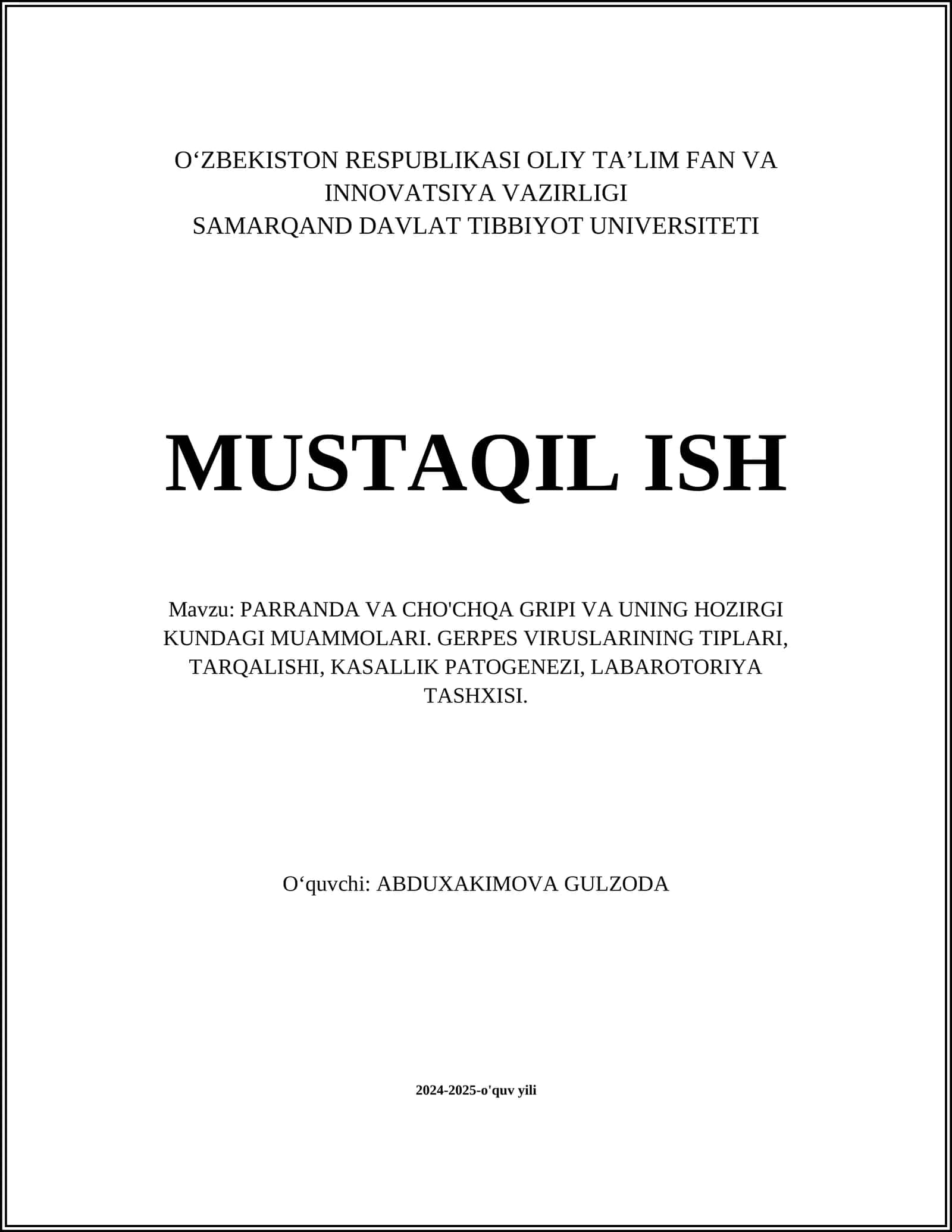 PARRANDA VA CHO'CHQA GRIPI VA UNING HOZIRGI KUNDAGI MUAMMOLARI