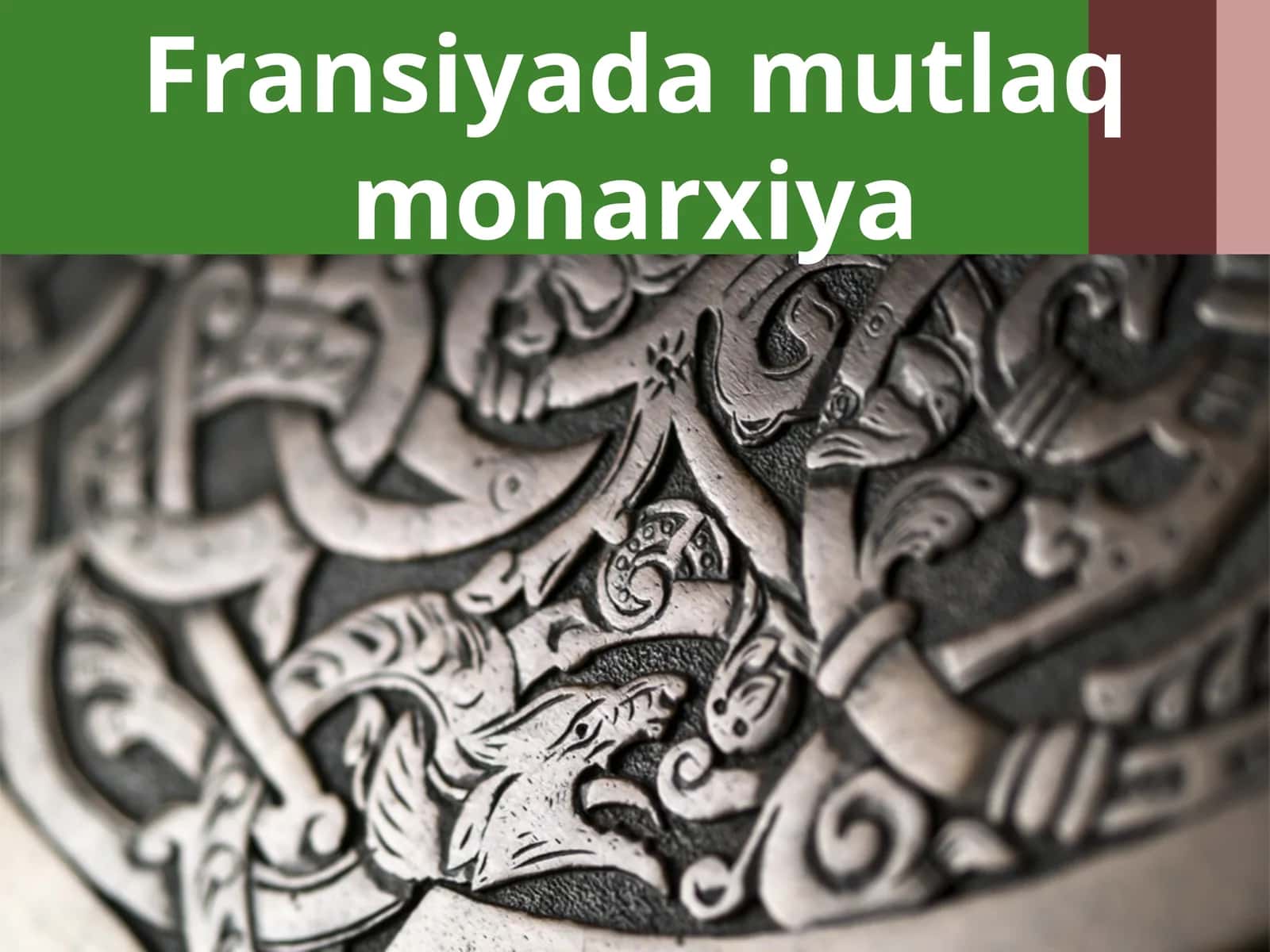 Fransiyada mutlaq monarxiya