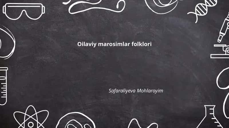 To'y (nikoh) marosimi folklori