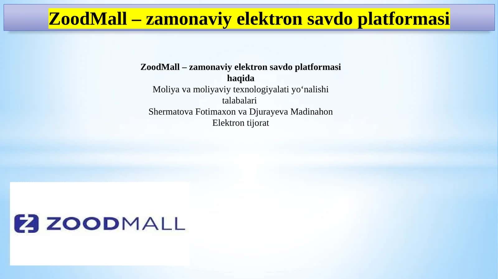 ZoodMall