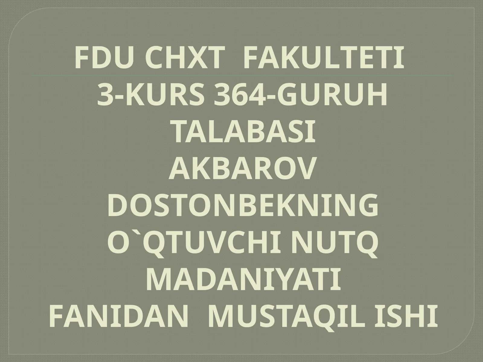 Nutq madaniyat