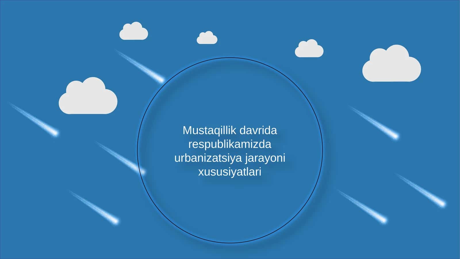 Mustaqillik davrida respublikamizda urbanizatsiya jarayoni xususiyatlari