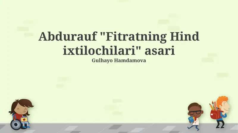 Fitratning Hind ixtilochilari