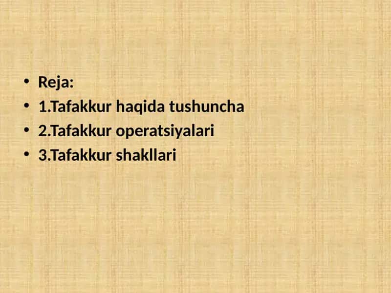 TAFAKKUR