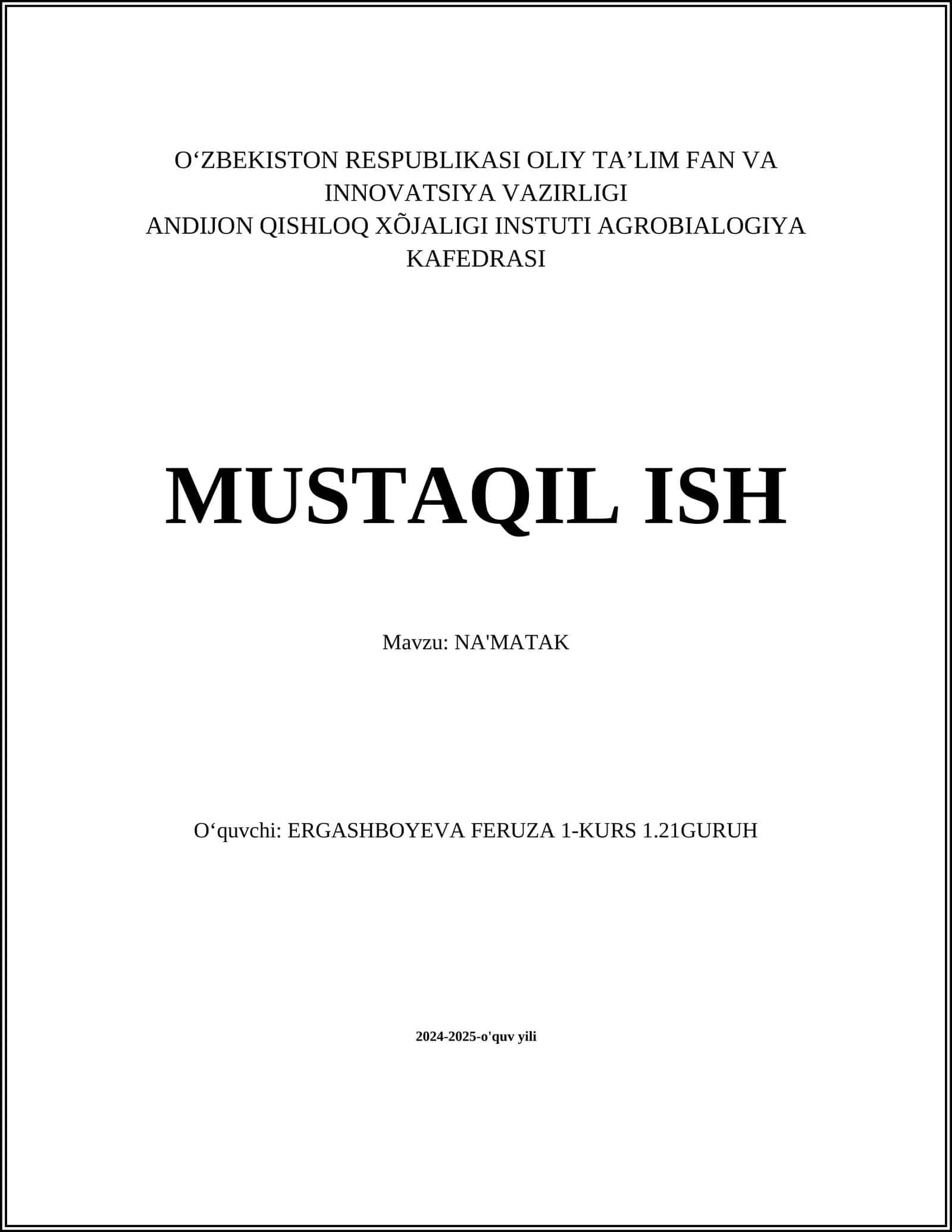 NA'MATAK
