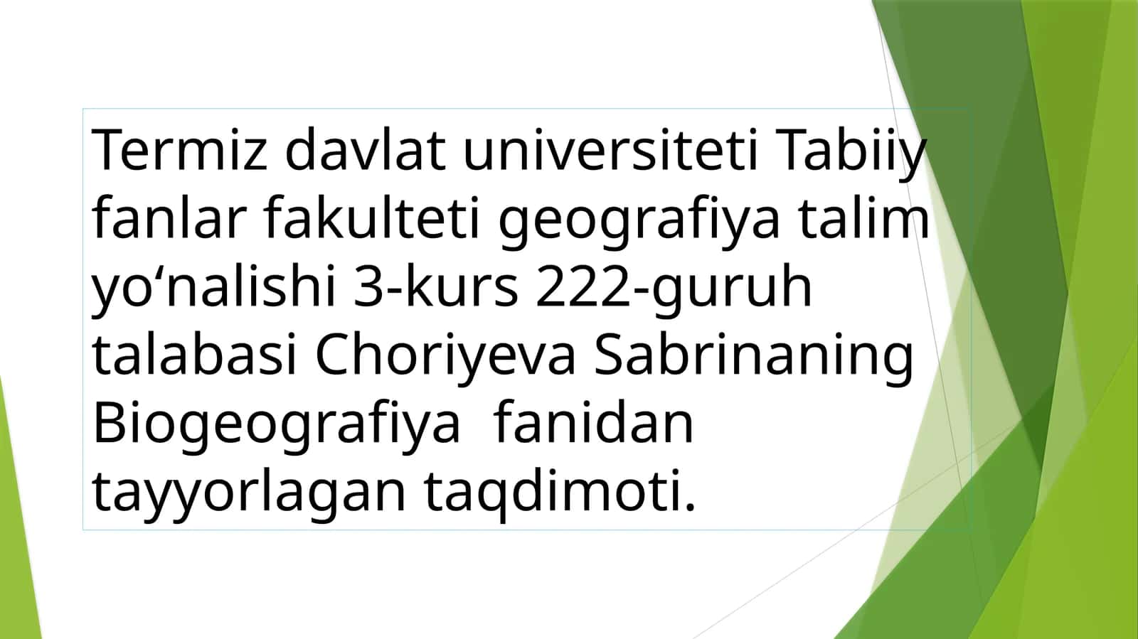 Yaylov oʻsimliklari va hayvonlari geografik tarqalishi