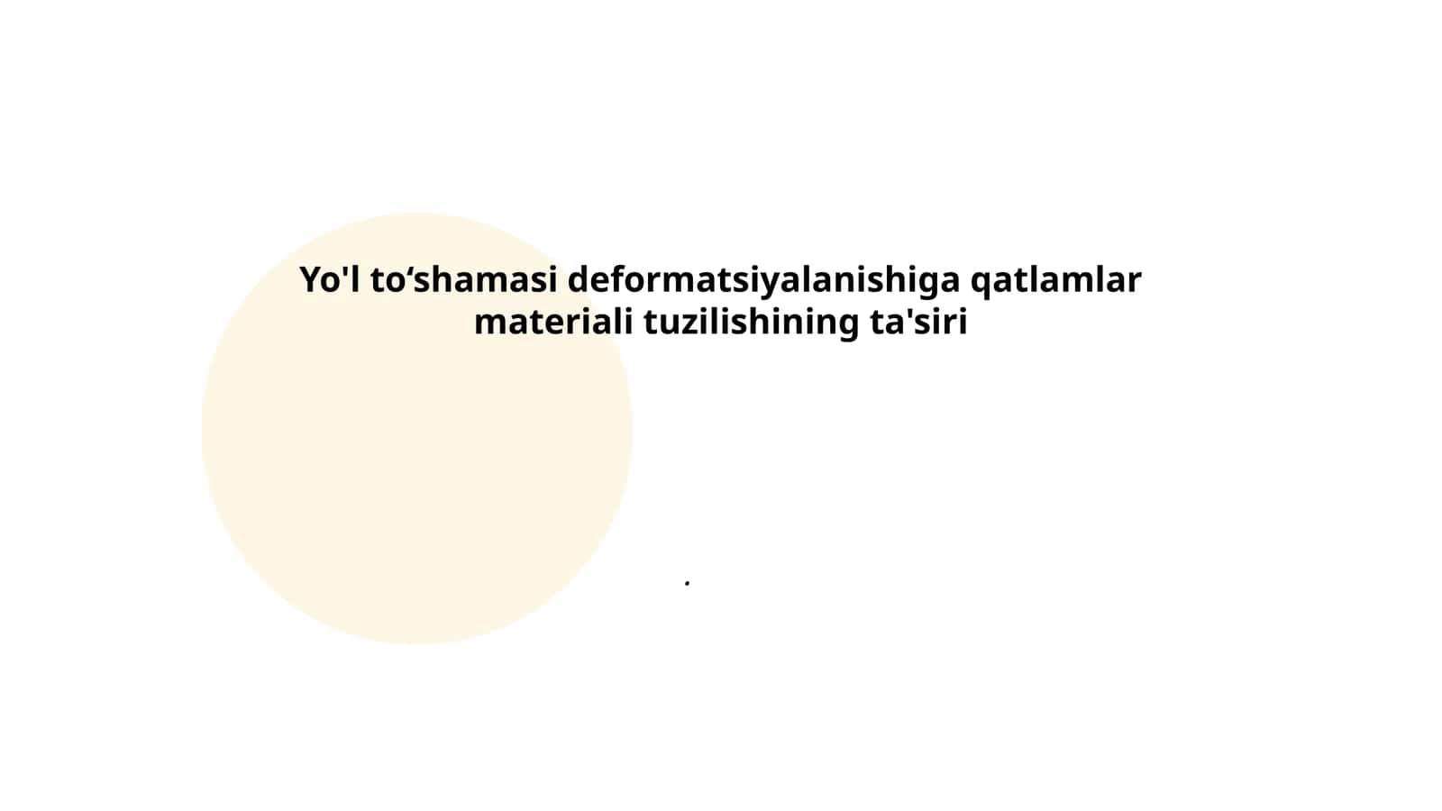 Asfalt-beton qatlami tuzilishi