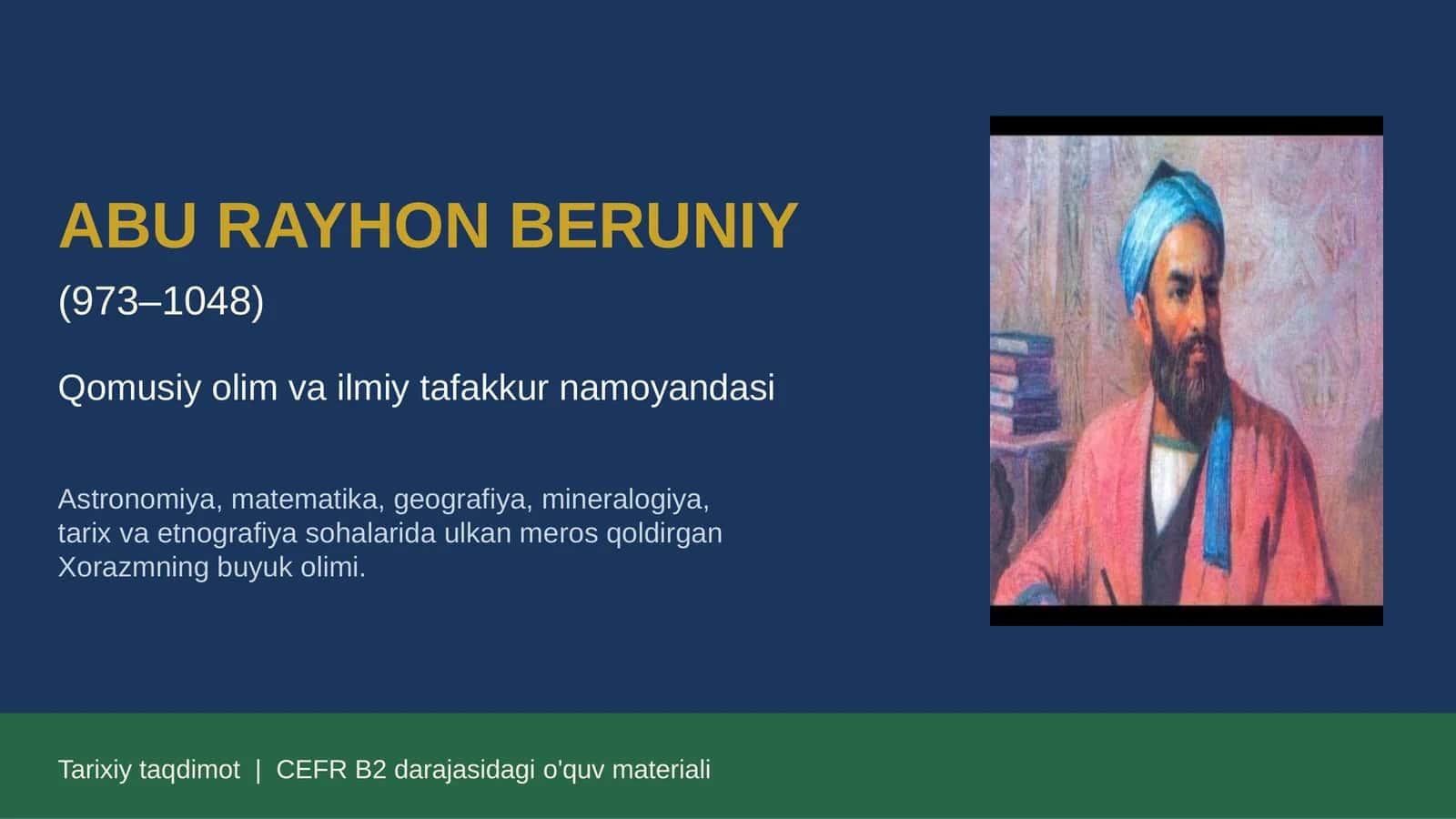 ABU RAYHON BERUNIY